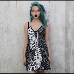 Iron Fist Death Breath Slip Dress NWT Size XL